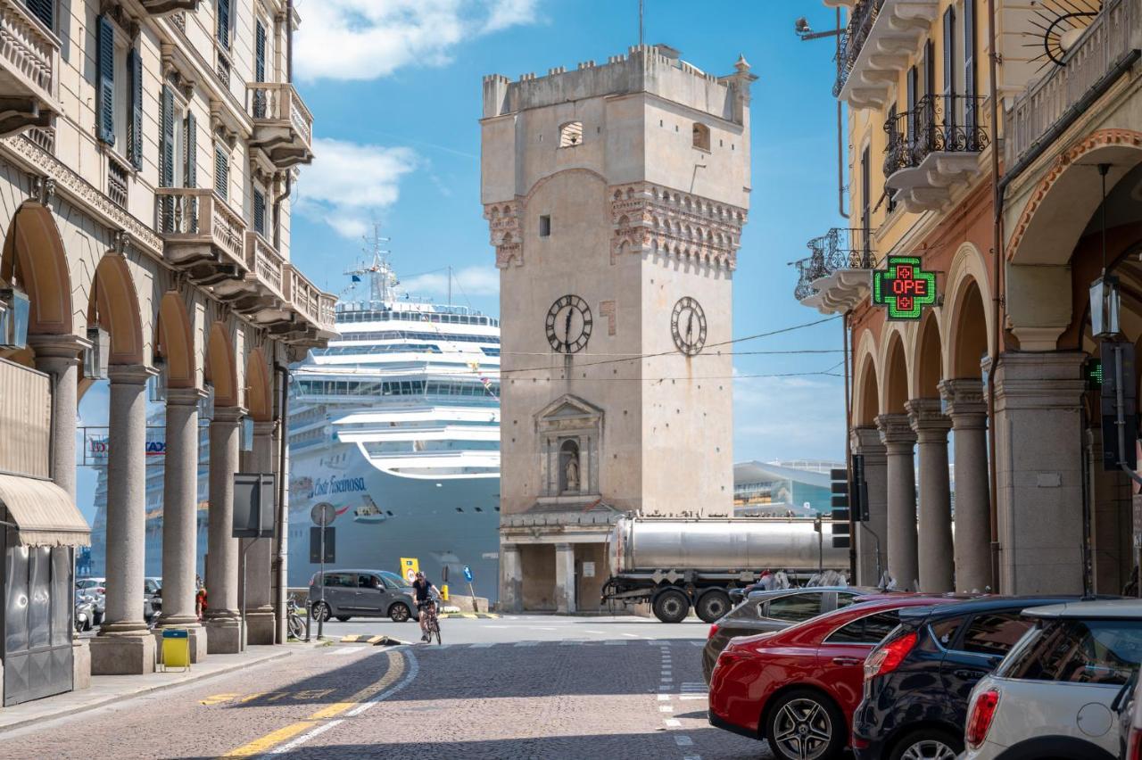 Luxury Savona Cruises At 1 Min Wifi - Free Park Leilighet Eksteriør bilde